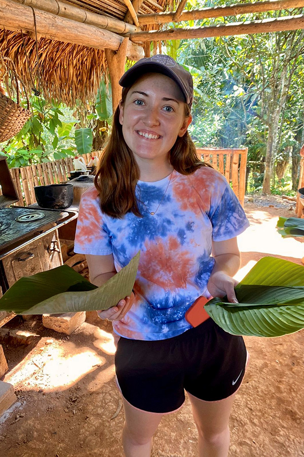 Molly Hoffman ’24 in Costa Rica